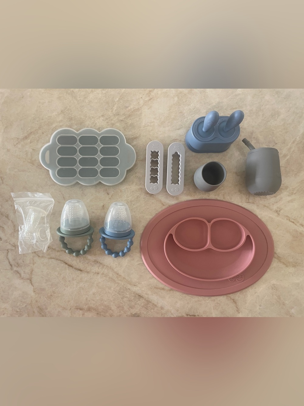 ezpz + WeeSprout Baby Led Weaning / First Foods Feeding Bundle